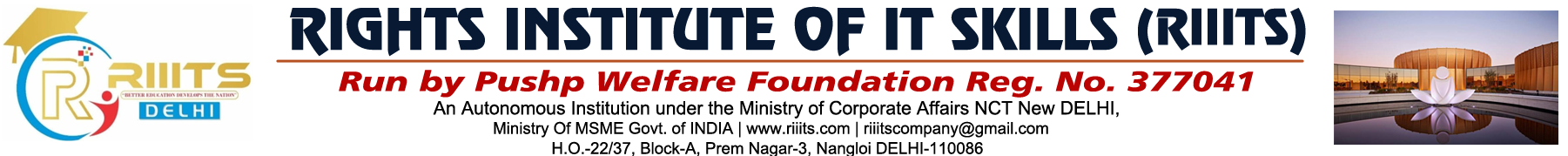 RIGHTS INSTITUTE OF IT SKILLS (RIIITS) - DELHI